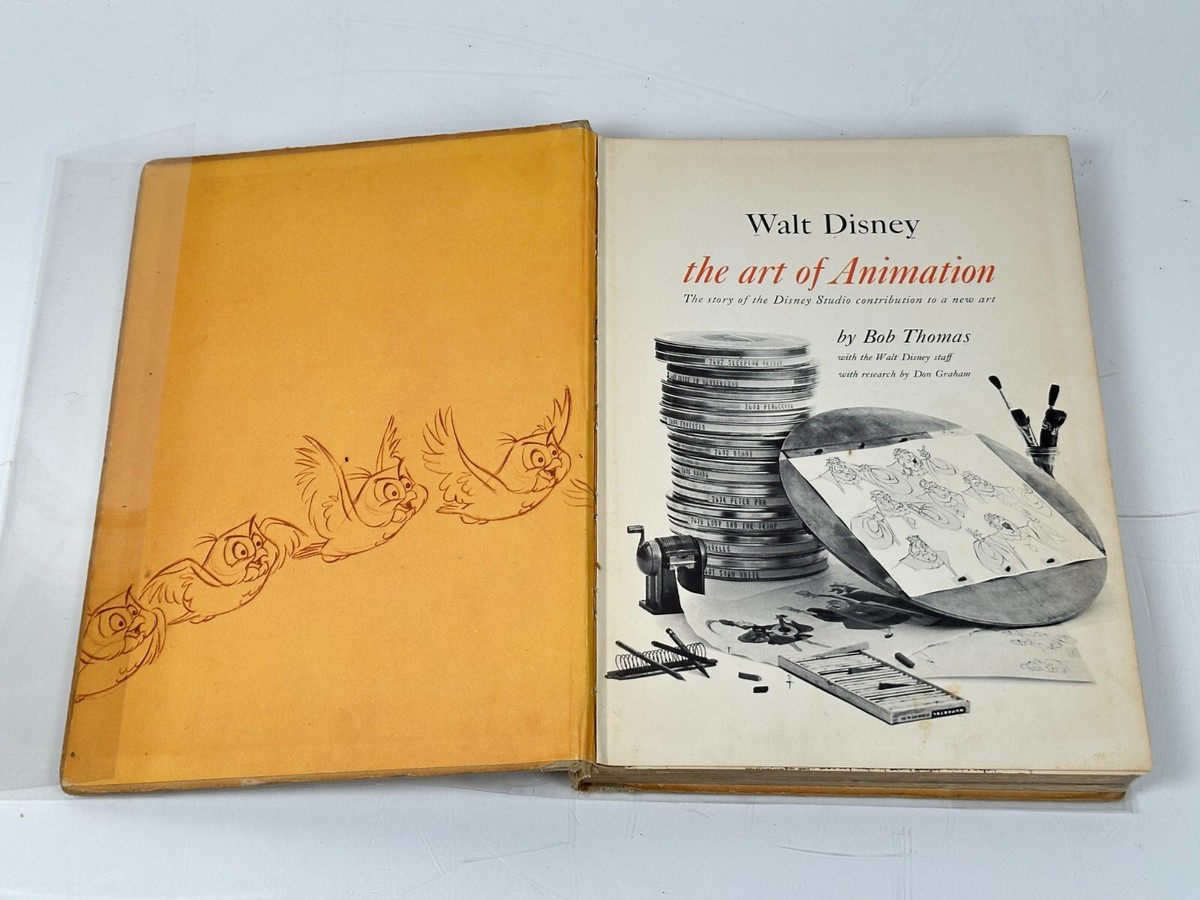 古書　Walt Disney the art of ANIMATION The Art of Animation Walt Disney First Edition Signed