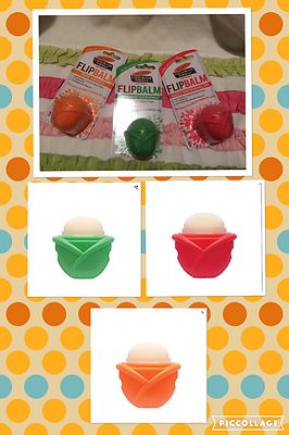 3 Palmer's FLIP BALM WATERMELON, MANGO & COCONUT Lip Balm. Variety Pack