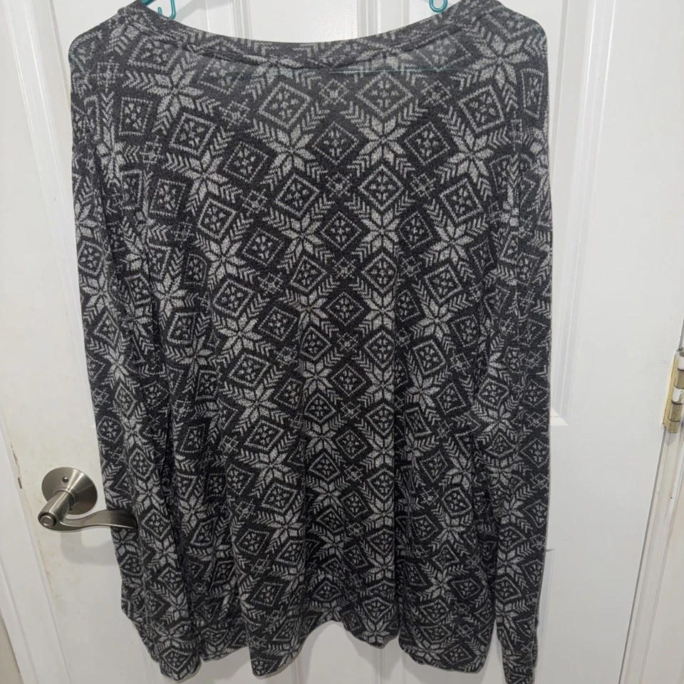 Camisa Sleep Lounge By Lane Bryant 22/24 com bolsos - Imagem 4 de 4