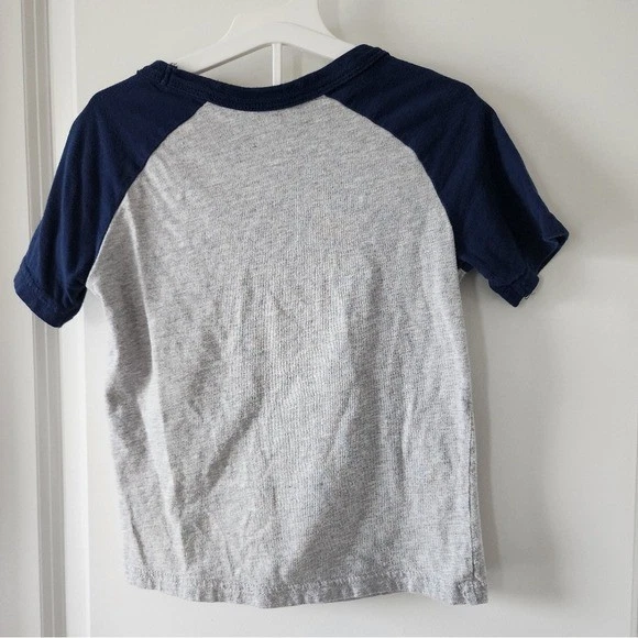 Kid's 5t Carters Shark Always Hungry Graphic T Shirt Short Sleeve Tee Nautical - Image 4 of 4