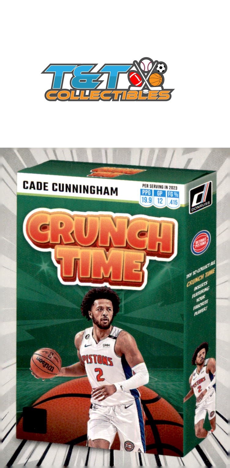 Cade Cunningham 2023-24 Donruss Crunch Time #12 Detroit Pistons 61