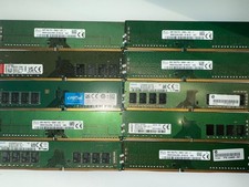 [LOT OF 10] DDR4 8 GB PC4-2666V Mixed Brand D...