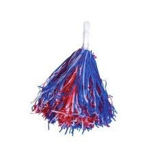 Bristol Novelty BA269 Pom, Unisex-Adult, Red/White/Blue, One Size