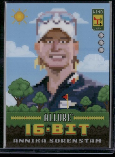 Annika Sorenstam #B-3 2026 Upper Deck Allure 16-Bit card