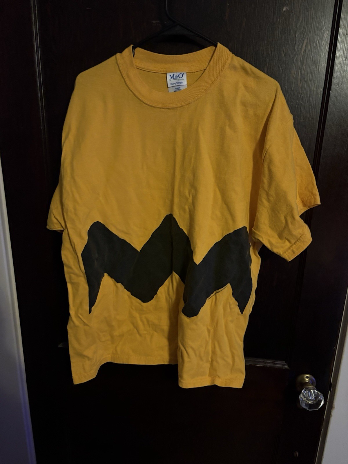Men’s Charlie Brown Cosplay T Shirt size XL
