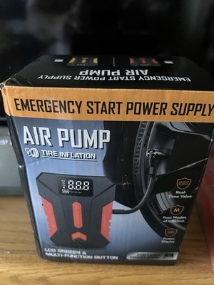 12V Car Jump Starter 3000A Booster Jumper Power Bank Battery Charge LCD Display