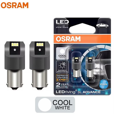 OSRAM Ledriving SL Advance P21W S25 1156 Ba15S Car Reverse Lamps LED Fog Bulbs T