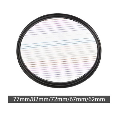 Lens Filter Practical Film Props Flaring Effect Filter for Night Scenes Studio