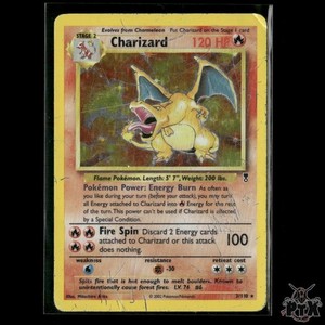 リザードン 3/110 レア LEGENDARY COLLECTION Charizard 3/110 Legendary Collection Set Non Holo Pokemon Card CGC