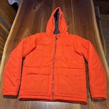 Boys Extra Large DSG Orange Winter Coat Puffer Insulated Jacket Vibrant Sunrise
