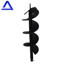 New Cast Steel 8" Earth Auger Drill Bits for Gas Powered Post Fence Hole Digger