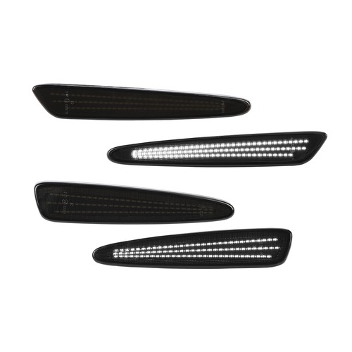 4pcs Front Rear Wheel Side Light Constant White For Chevrolet Corvette C6 05-13 - Picture 12 of 12