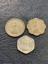Lot Of 3 Indian Paise Coins - 3/10/50 - Years 1962 To 1966