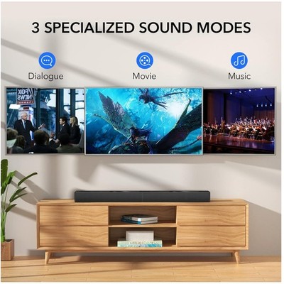 Dynamic 31'' Soundbar with Remote Control