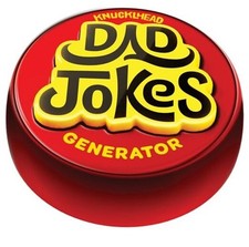 Dad Jokes Button - Father's Gift - Features 50 Funny Dads Joke - Gift for
