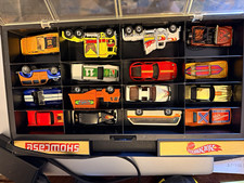 Imagen de Vintage Hot Wheels 16-car collection with hot wheels show case-hong Kong blackwa