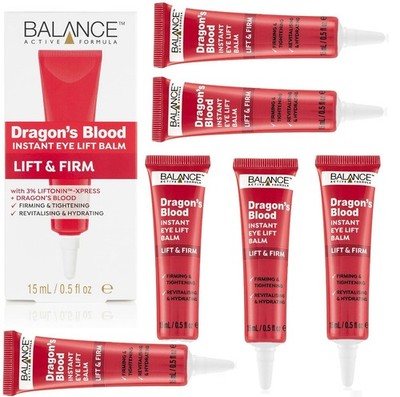 2/4/6x Balance Active Formula Dragon's Blood Instant Eye Balm - Lift & Firm 15ml