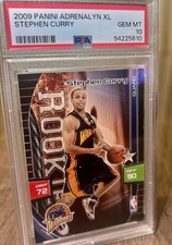2009 Steph Curry RC - Panini Adrenalyn XL 🔥PSA GEM 10 💎 🐐 
