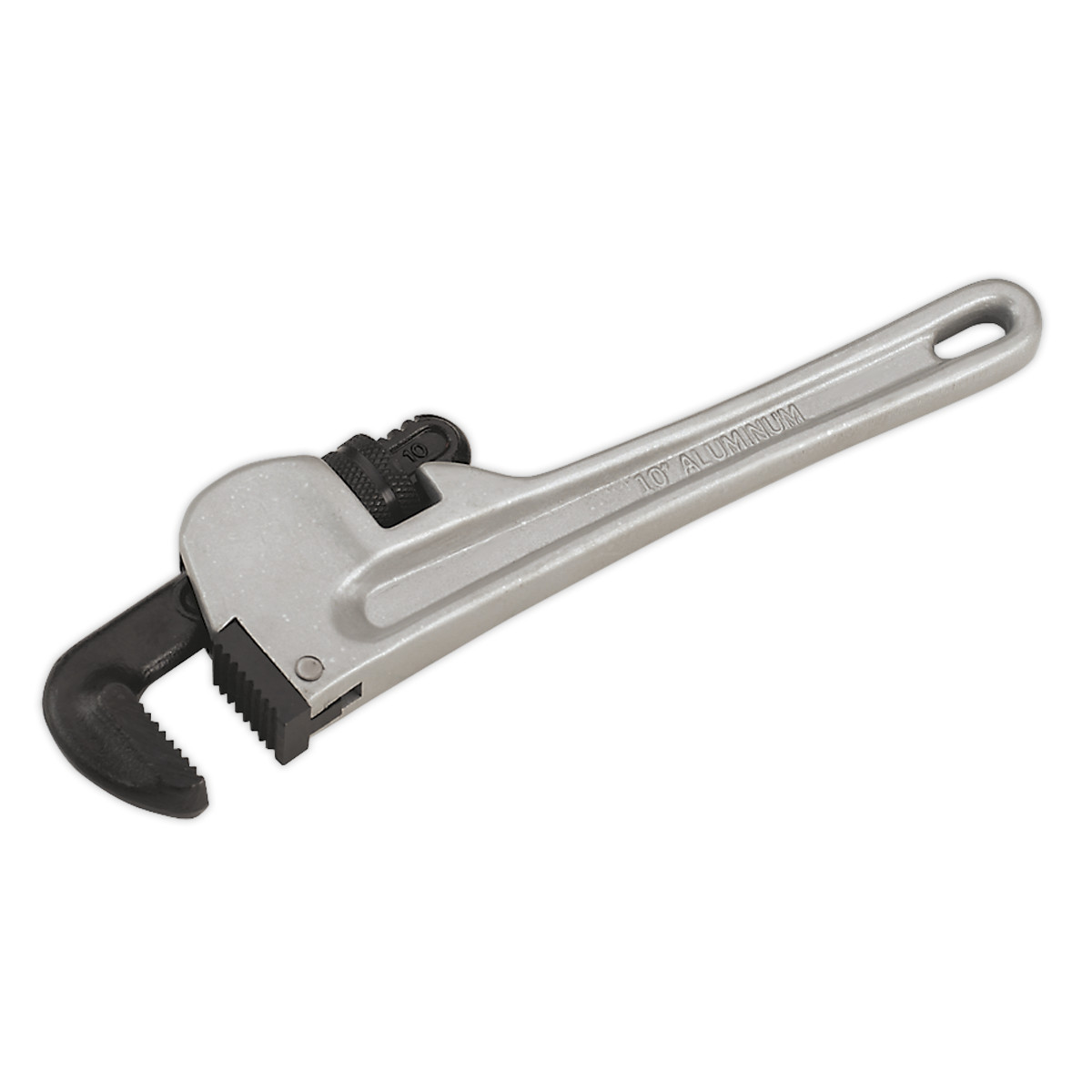 Sealey Pipe Wrench European Pattern 250mm With Aluminium Alloy Handle AK5106