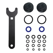Front Mount Hydraulic Steering Cylinder Seal Kit For SeaStar HC5345 HC5358