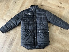 Umbro Bench Coat M (L) puffer Coach jacket Oversized VGC