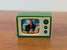 Vintage Pencil Sharpener TV Cowboy Rodeo Wigg...