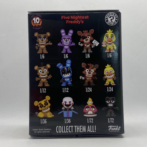 Funko Mystery Minis Five Nights At Freddy's 10 Years Withered Foxy 1/24 Figur - Bild 7 von 7