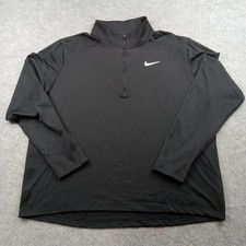 Nike Shirt Men 2XL Dri-Fit Quarter Zip Long S...