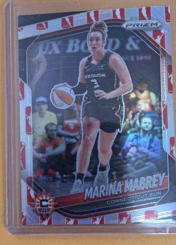 2025 Panini Prizm WNBA - Marina Mabrey #18 WNBA Logo Prizm