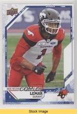 2019 Upper Deck CFL Blue Lemar Durant #155 READ r6v