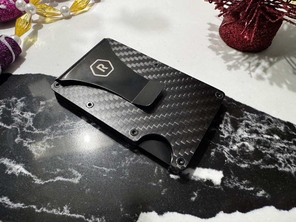 3K Carbon Fiber Limited Edition Ridge Wallet RFID Brand New Free ...