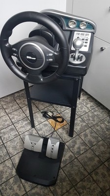 Medion Speedmaster Lenkrad/Schaltung  Pedalen/Vibrationen Playstation 1&2 etz.