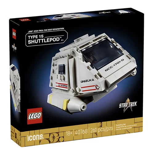 Lego 40768 Star Trek Promo Set Enterprise Vessel Brand New Sealed Exclusive