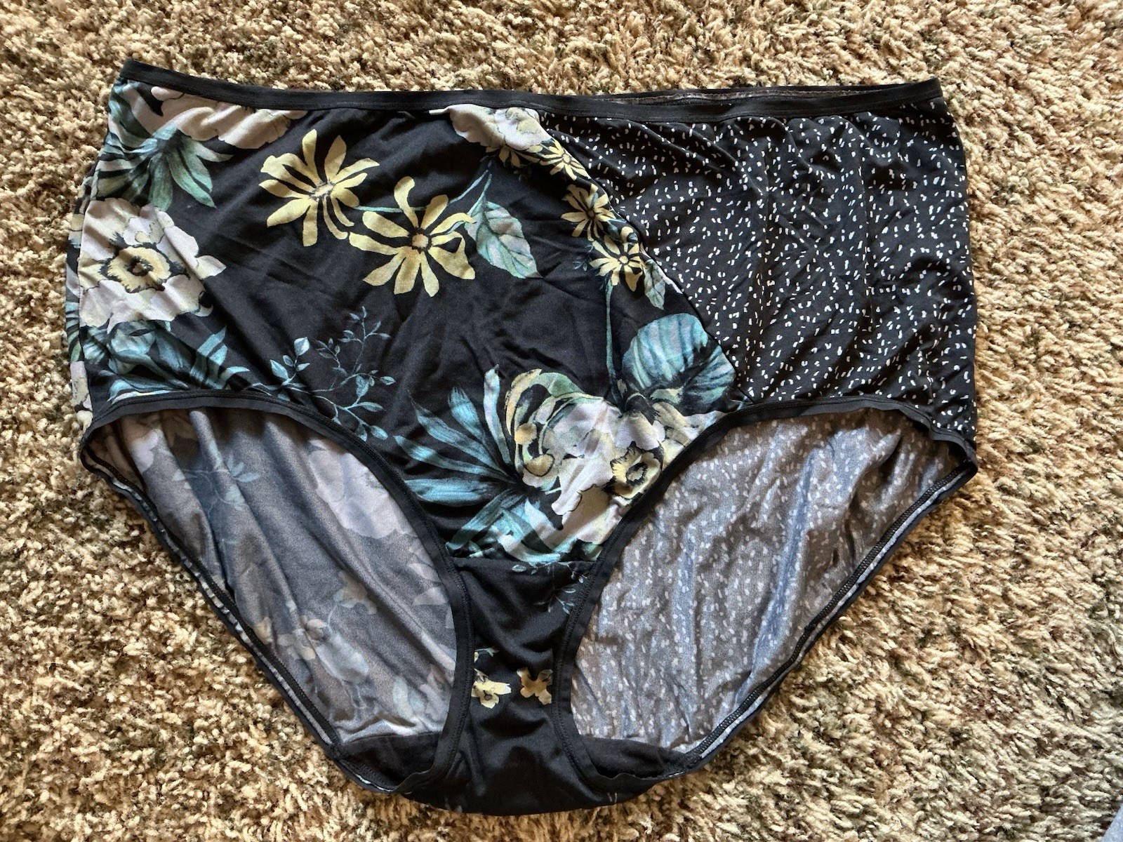 Vintage Cacique Full Brief Panties Plus Size 26/28 - Gem