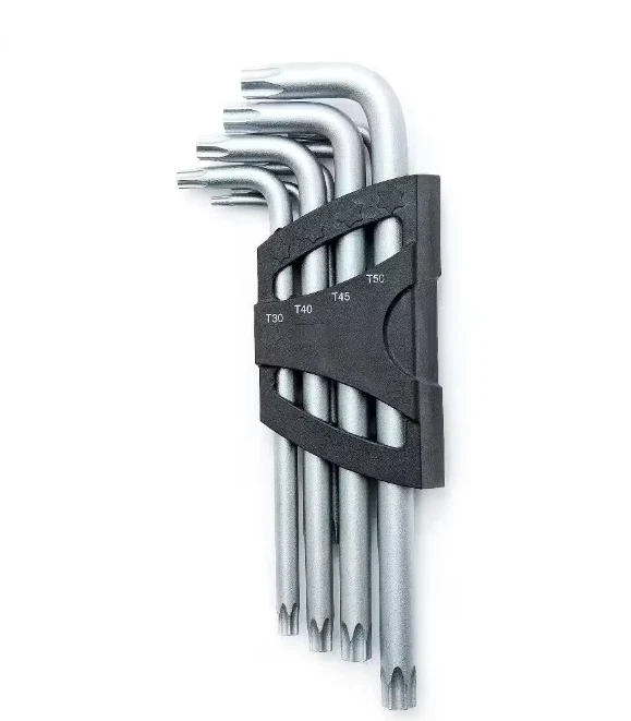 HUSKY 9-PIECE MAGNETIC TAMPERPROOF TORX KEY SET WITH HOLDER 1001-967-826 L Keys - Image 2 of 4