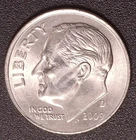 2009-D Roosevelt Dime Semi Key Date Almost Circulated AU Condition Denver Mint