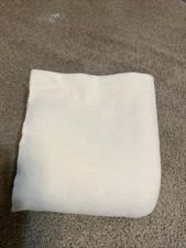 2.64 yds NEW Cream Fleece Fabric 58 W Sewing