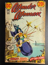 Wonder Woman #205 (DC Comics March-April 1973) low grade. See Photos.