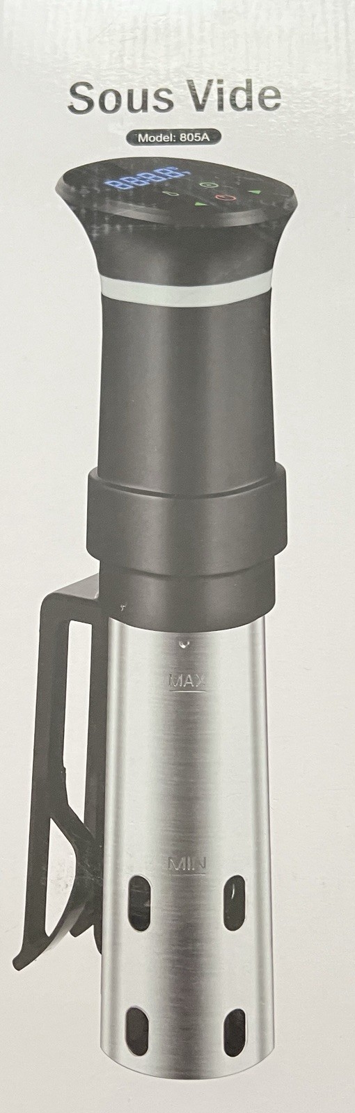 Sous Vide Precision Immersion Cooker 1000 WATT Model 805A New In Open Box