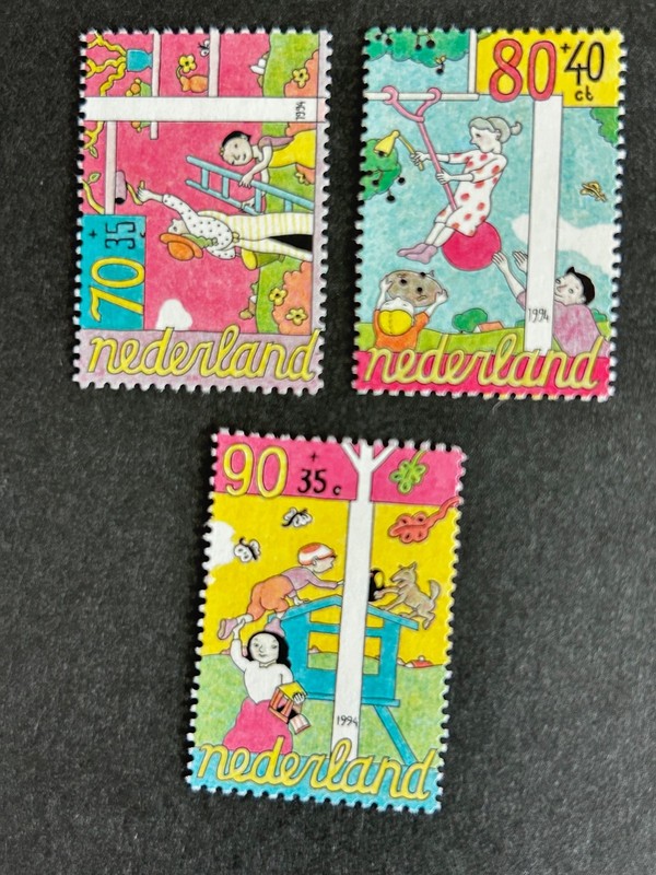 Netherlands B683-B685 MNH Semi-Postal Child Welfare Stamps