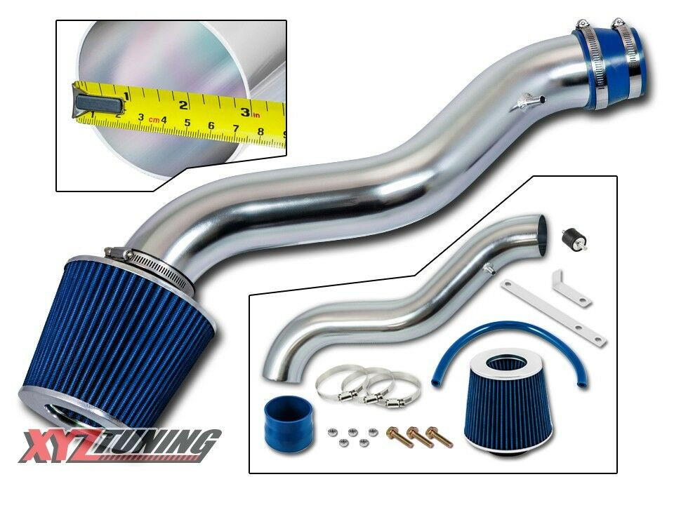 JDM BLUE 1988 1989 1990 1991 Civic/CRX 1.5/1.6L Short Ram Air Intake + Filter 3"