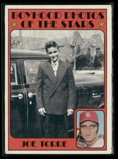 1972 Topps - Boyhood Photos of the Stars Joe Torre #341 St. Louis Cardinals VG