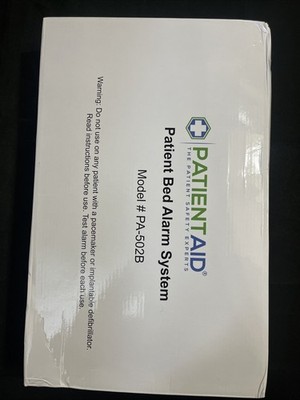 New In Box Patient Aid Bed Alarm Fall Prevention System Model# PA-502B