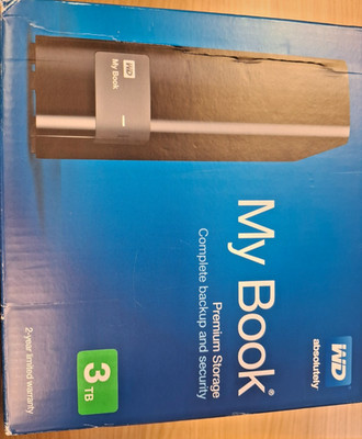 WD My Book, Externe Festplatte, 3TB, USB 3,