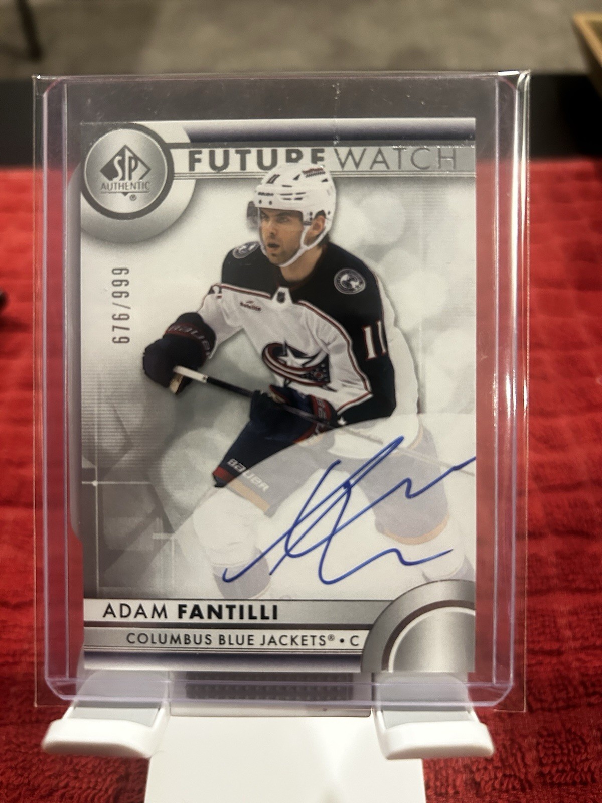 2023 SP AUTHENTIC #106 ADAM FANTILLI RC FUTURE WATCH AUTO ROOKIE /999
