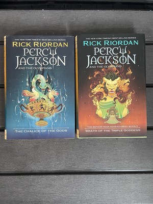 Books 1 And 2 Percy Jackson And The Olymplians Hardcover Both First Editions 