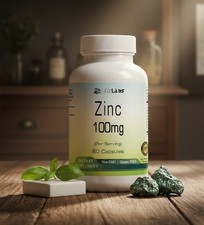 Zinc Citrate Capsules 100mg Per Serving -  In...