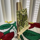 ACEO Original Abstract Art Trading Card - Seasonal Butterfly By Anahi En Color — photo 2