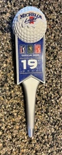 Michelob Light PGA Official Beer 19th Hole Golf Ball Tap Handle