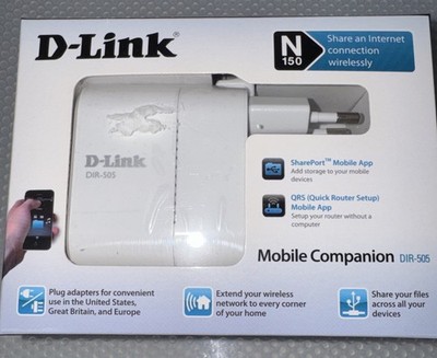 D-Link DIR-505 Mobile Cloud Companion - Access Point - Repeater - Hotspot - WLAN